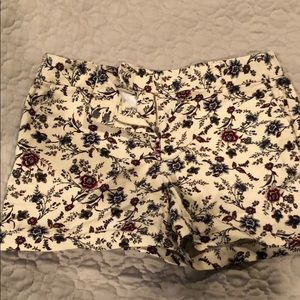 Ann Taylor Loft Flowered shorts